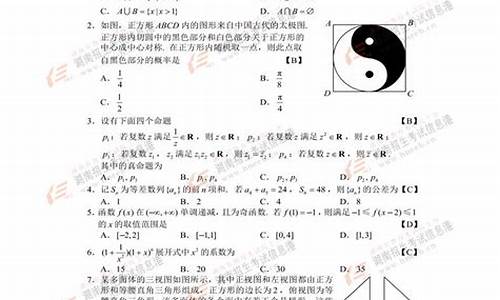 安徽高考2017数学试题_2017年安徽数学高考真题