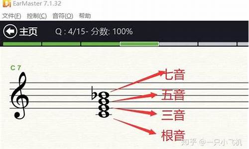 高考练耳和弦_练耳和弦听写题目