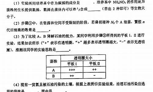 高考理综答案解析_高考理综答案解析大全