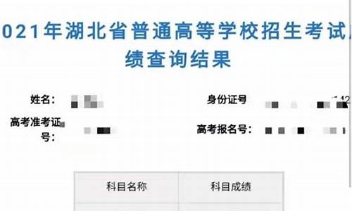 普通高考成绩公布,2021普通高考分数查询