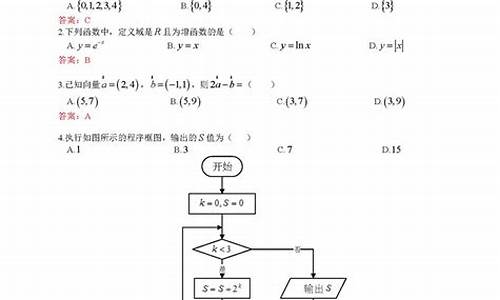 2014北京高考文科数学试题,2014北京高考文科