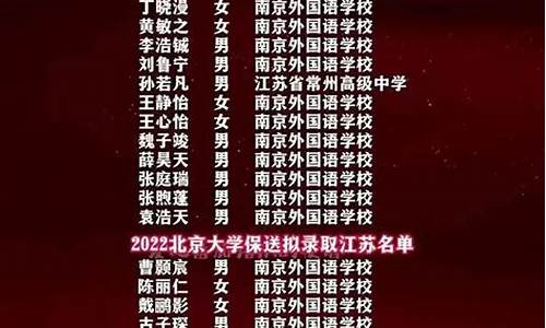 2016溧水高考状元,2020年溧水中考状元