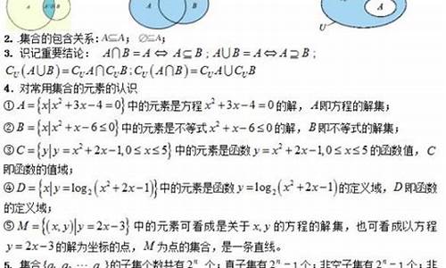 春季高考数学知识点只有高一吗-春季高考数学知识点